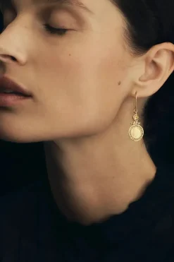 SOLAR EARRINGS GOLD VERMEIL