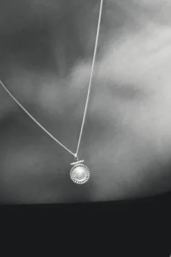 SOLAR NECKLACE SILVER