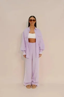 SPARROW SHIRT LILAC