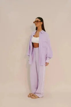 SPARROW SHIRT LILAC