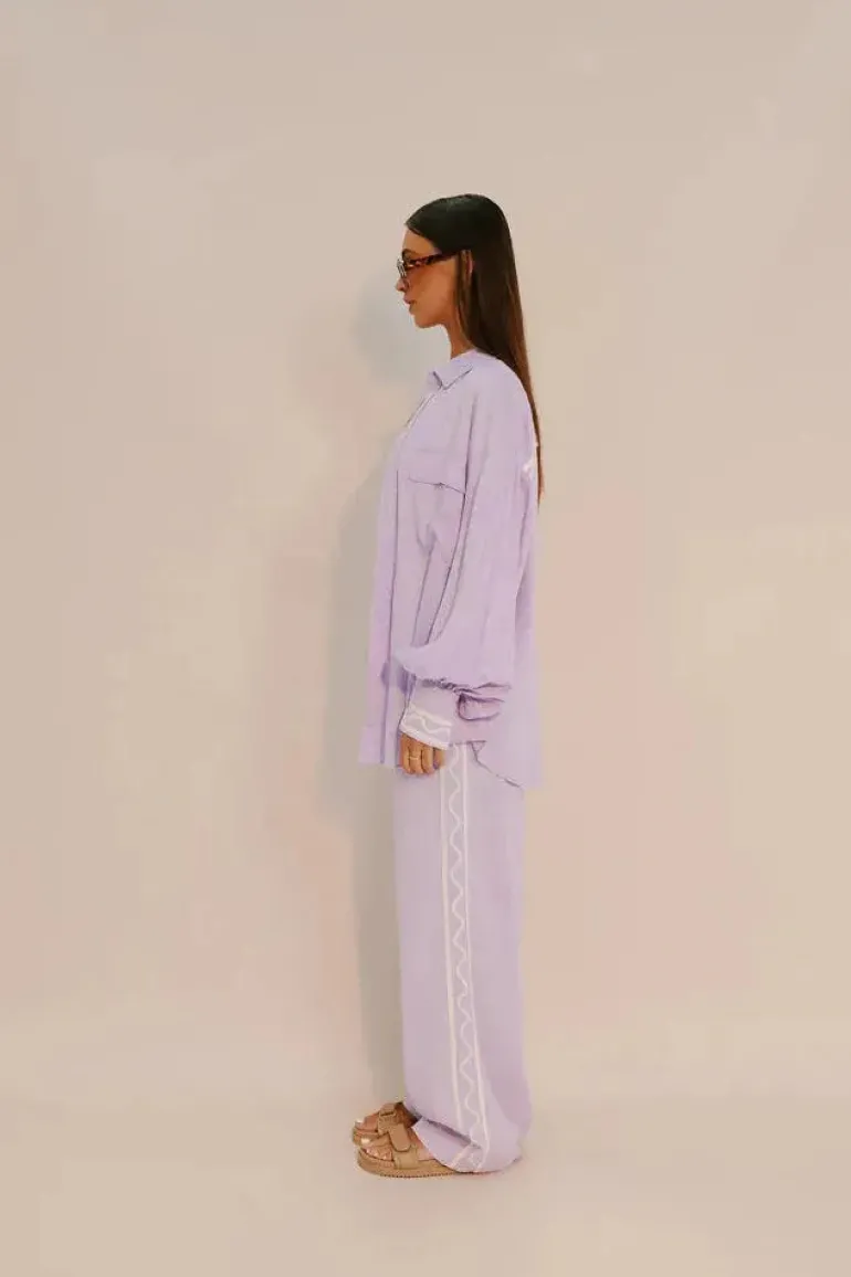 SPARROW SHIRT LILAC