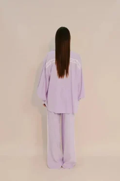 SPARROW SHIRT LILAC