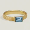 SYMI RING GOLD VERMEIL