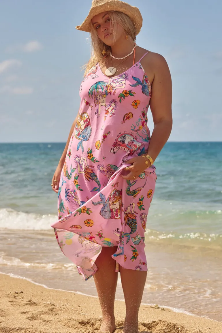 THE YOU'RE BEAUTIFUL MAXI DRESS - PINK