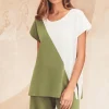 Thea Spliced Knit Top