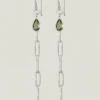 Tilia Earrings Apatite Silver