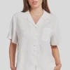 Vacation Short Sleeve Shirt - White