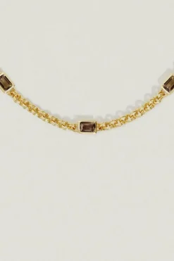 Valerian Necklace Gold