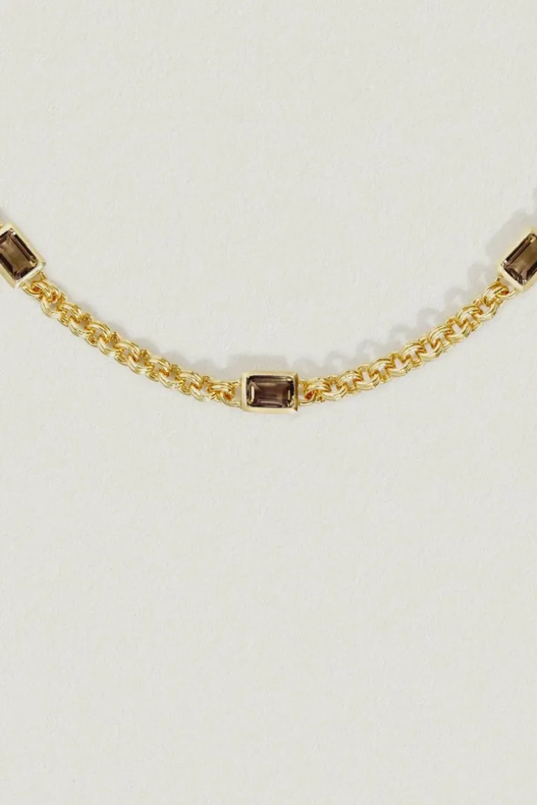 Valerian Necklace Gold
