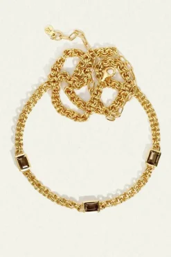 Valerian Necklace Gold