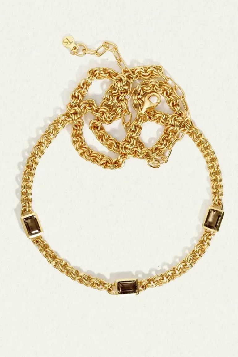 Valerian Necklace Gold
