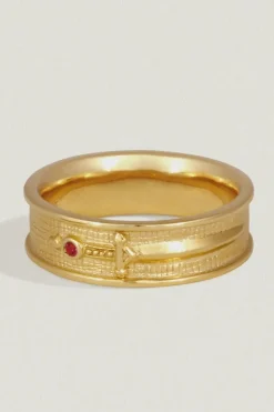 VALOR RING RUBY GOLD