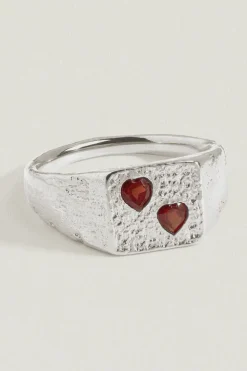 Venus Signet Ring Silver