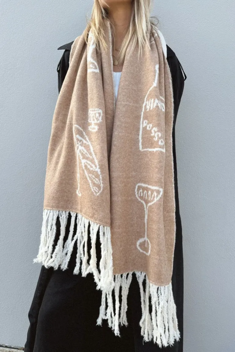 Vino Rosso Scarf