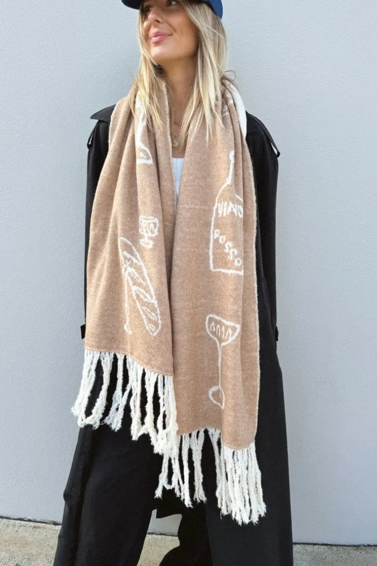 Vino Rosso Scarf