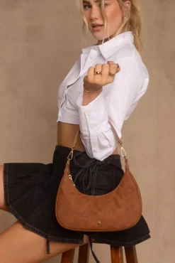 Willow Nubuck Shoulder Bag
