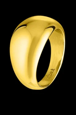 YVES Dome Ring . GOLD.