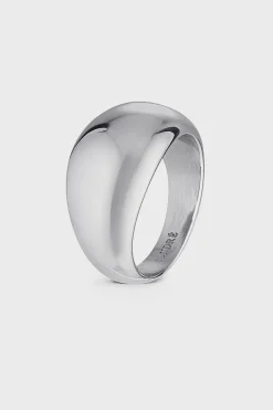 Yves Dome Ringer Silver.