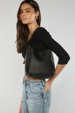 Zali Small Slouch Buckle Tote