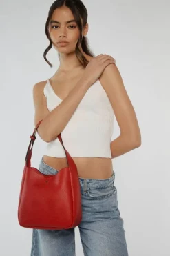 Zali Small Slouch Buckle Tote