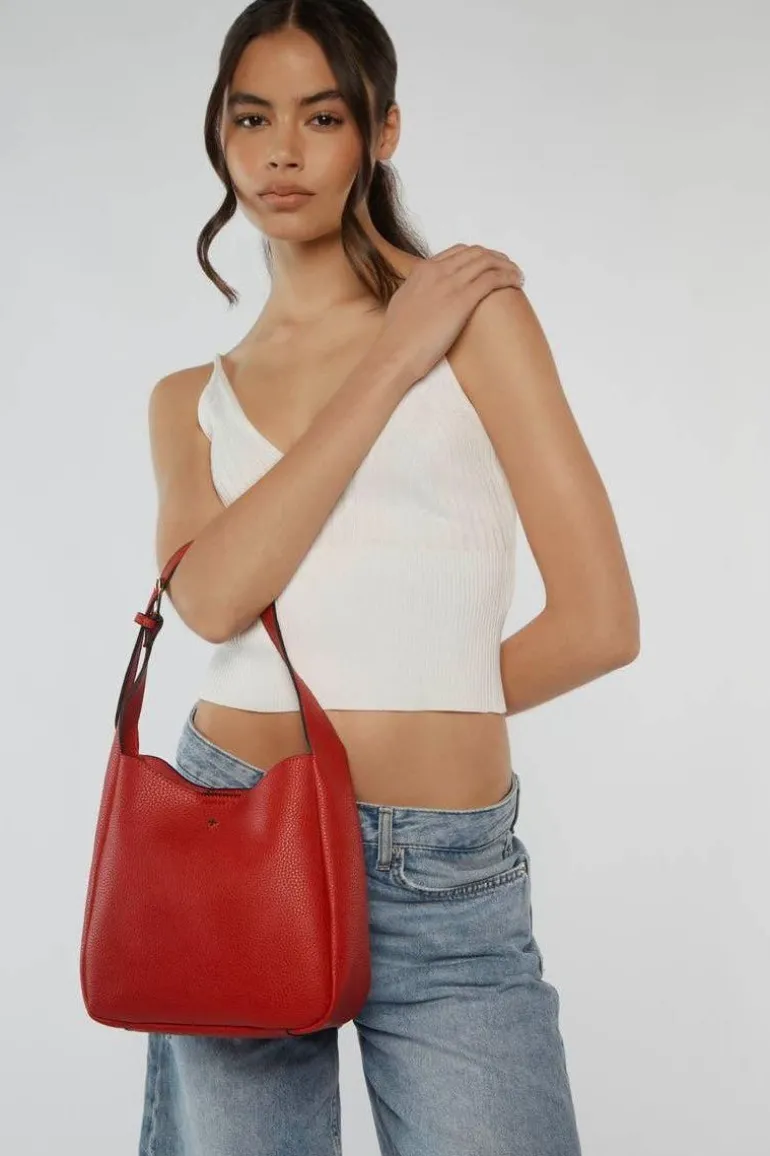 Zali Small Slouch Buckle Tote