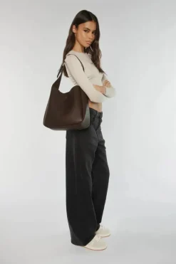 Zozo Medium Buckle Slouch Tote